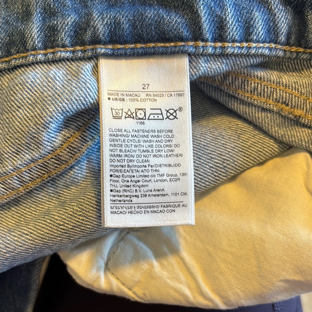 Banana Republic High Rise  Jeans - Classic Blue - Picture 6 of 11